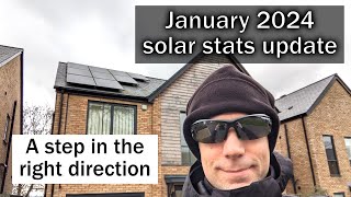 Solar stats update - January 2024 - a step in the right direction