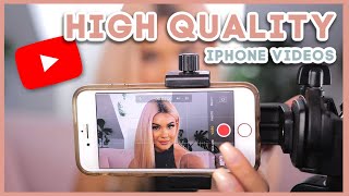 How I Film Youtube Videos On My iPhone Like A PRO 😱