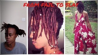 Birthday Loc Style FAILS! | Failin' 2 Slayin' | Dreadlock Styles | GatHouse Fitness [122]