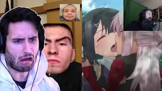 NymN Reacts to Forsen Watching his favorite Anime & Erobb221's Court Hearing