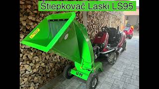 Wood Chipper Czech Laski LS 95 (14HP) - štiepkovač Laski LS 95