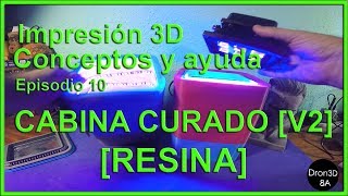 Conceptos y ayuda - Cabina curado de Resina V2 - Episodio 13