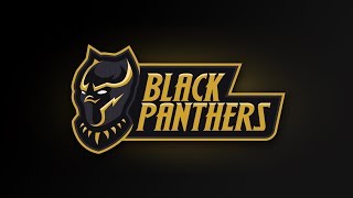 Illustrator Tutorial: Black Panther Mascot Design Process