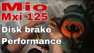 MIO | MXI 125FI BRAKE SHOE REPLACEMENT