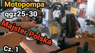 Pompa spalinowa - motopompa Majster Polska