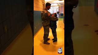 Army Brother Home For Christmas, Surprises Little Brother #homeforchristmas ❄️🎄 #army #armylife