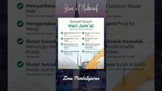 Sunnah-sunnah di hari juma'at Sesuai tuntunan Rasulullah #shorts #shortsvideo #shortsfund