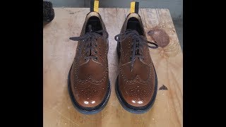 ASMR Church's McPherson brown Shoe Shine