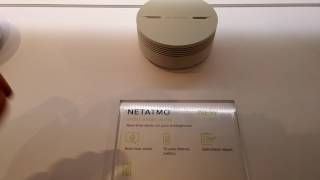 Le detecteur fumée Netatmo dévoilé au CES 2017