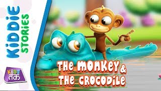 The Monkey And The Crocodile | Hindi Kiddie Stories | Kids Tak