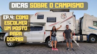 DORMINDO NO POSTO COM A CAMPER | Como escolhemos um posto pra dormir com a nossa Camper Duaron