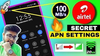 Airtel APN Settings 5G - Increase Airtel 4G Speed | Airtel Internet Speed Problem | Airtel Net Speed