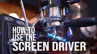 How-to Use The Screen Driver by Rhino Coffee Gear