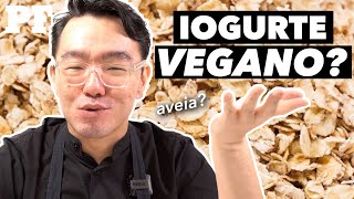 Fiz Iogurte de AVEIA (quase) VEGANO por causa de uma FOFOCA