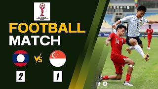 Laos 2:1 Singapore | AFF U16 2024