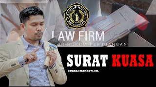 SURAT KUASA