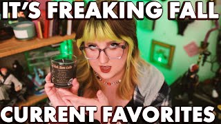 SEPTEMBER FAVORITES  |  makeup, candles paramore, and anime figures