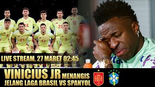 Vinicius Jr Menangis Karena Rasisme Jelang Brasil Vs Spanyol