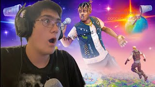 Juice wrld concert reaction made by Trimix ￼