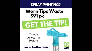 Worn Airless Paint Tips Cost Money!