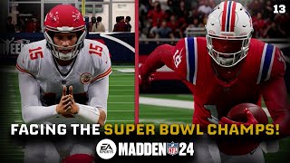 Facing the Super Bowl Champs! - Madden 24 New England Patriots Franchise Rebuild | Ep. 13