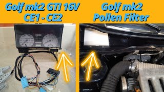 How To Golf mk2 Project Freebie Gets a Dash Upgrade! Pollan Filter👊🏼