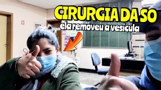 Daily Vlog - Dia da cirurgia da So I Cirurgia de  remoção da Vesicola