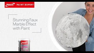 Faux Marble Paint Effect with Plascon Paint Expert DIY