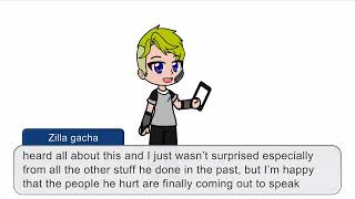 My reaction to the yandev being outed as a creep | Gacha life | Gacha club | small rant