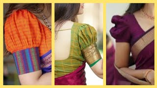 latest Puff Sleeves Blouse designs Ideas  trending blouse designs