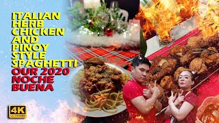 RECIPE TRYOUTS: EP1: OUR NOCHE BUENA! - PINOY STYLE CHEESY SPAGHETTI AND ITALIAN HERB FRIED CHICKEN