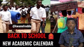 GES Released new academic calendar for SHS in Ghana