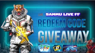 FREE FIRE MAX CUSTOM GIVEAWAY WITH REDEEM CODE LIVE STREAMING ||#redeemcode#giveaway#freefirelive ||