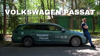 Volkswagen Passat: kardinaliai pasikeitęs, tačiau puikiai atpažįstamas.