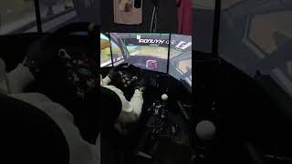 first time with my new rig 😊 the fov is not correct... #simrig#simracing #richardburnsrally