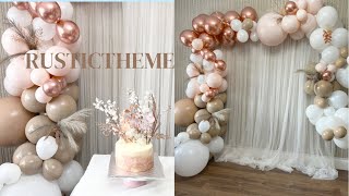 Rustic Theme Party/Bday decor/ Wedding garland / Farmtheme