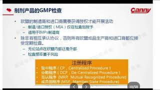 欧盟GMP检查流程与案例分析202003