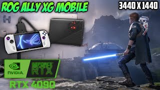 ROG Ally Xg Mobile RTX 4090 - Ultra Wide Test in 15 games 3440 x 1440p