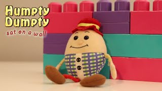 Humpty Dumpty Sat on a Wall | Singalong Toddler Nursery Rhyme + Real Toys