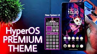 HyperOS Premium Theme For Any Xiaomi Devices | New Control Centre Ui & New System Ui Theme #hyperos