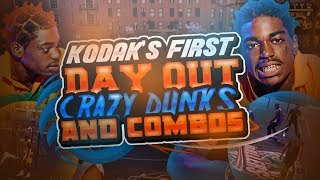 NBA 2K18 | KODAK BLACK'S FIRST DAY OUT AT THE PARK! CRAZY COMBOS & DUNKS!