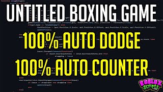 Untitled Boxing Game 100% AUTO DODGE & COUNTER SCRIPT APRIL 2024 (Roblox)