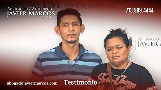 Pareja en un accidente | Abogado Javier Marcos | Houston, TX