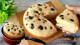 Christmas Special Cake in Saucepan | Simple Saucepan cake | Flavours Touch