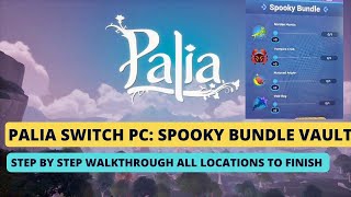 Palia switch PC Spooky Bundle Vault Waves step by step all locations walkthrough show places on map