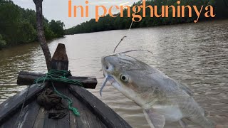 spot viral||mancing dibibir laut arah kali alam||disaat malam hari ikan disini pada ngamuk#rdc