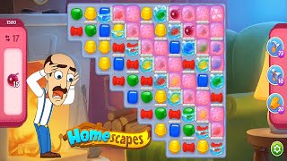 Homescapes - Level 1580 Super Hard Level Gameplay Walkthrough - New Update