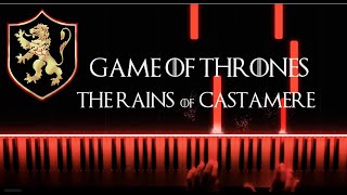 Game of Thrones - The Rains of Castamere (Easy Piano Cover)