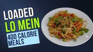 400 CALORIE MEALS LOADED LO MEIN- LARGE, FILLING AND OIL-FREE | Starch Solution Meals