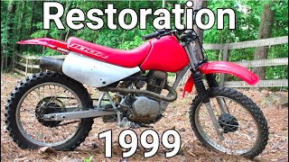 $50 dirt bike restoration! (xr100r)